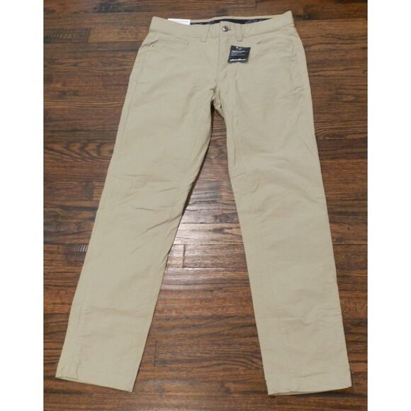 Eddie Bauer Voyager Flex Twill 5 Pocket Slim Fit Pants Men's Size 32/32 NWT - Picture 1 of 3